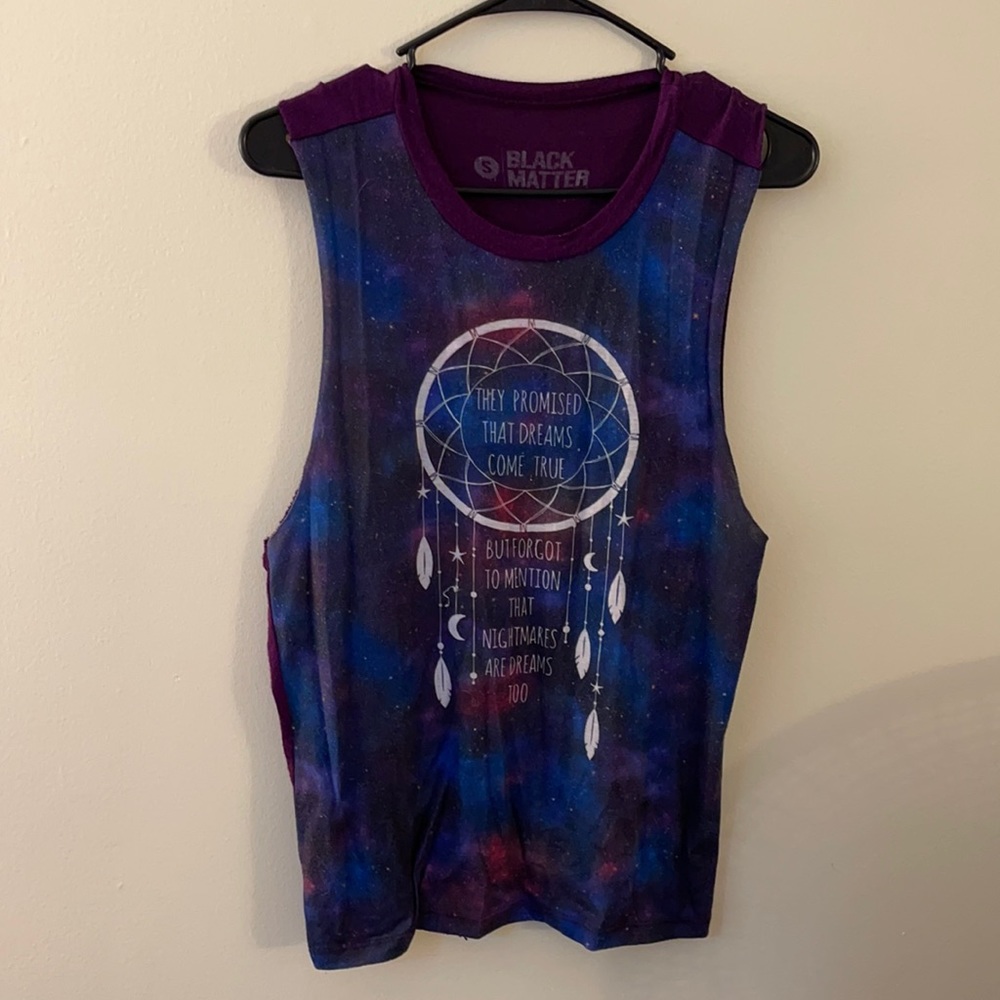 Black Matter Dreamcatcher Cutoff Shirt